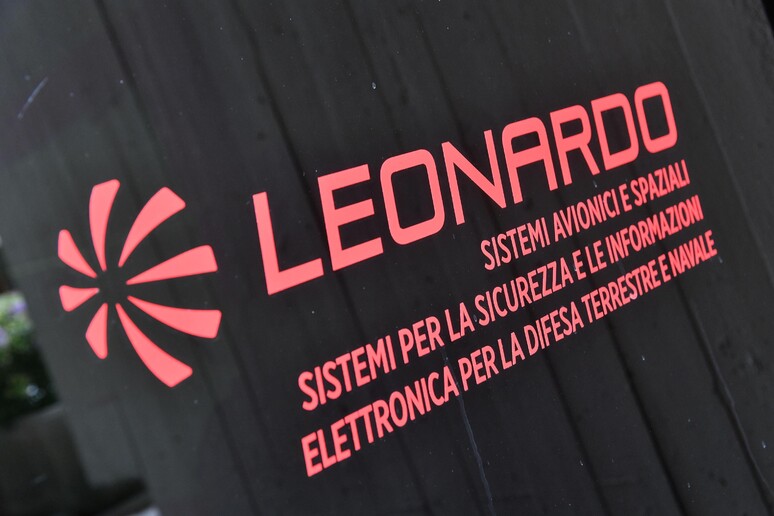 Il logo di Leonardo - RIPRODUZIONE RISERVATA