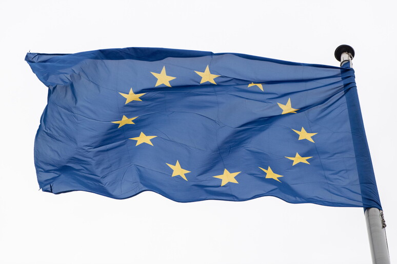 La bandiera europea © ANSA/EPA