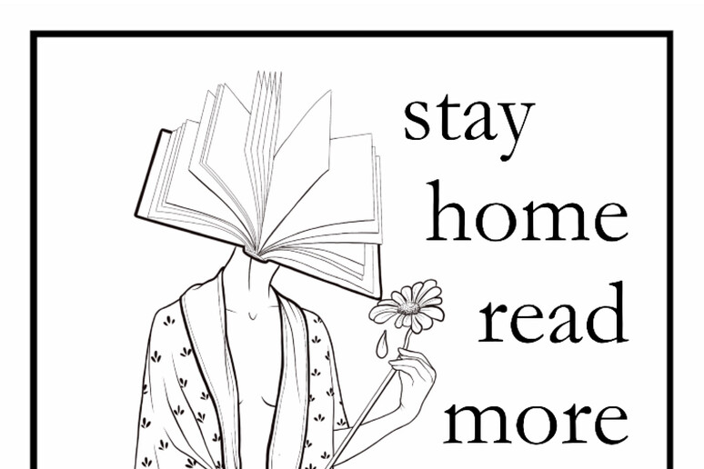 Il logo di Stay Home Read More - RIPRODUZIONE RISERVATA