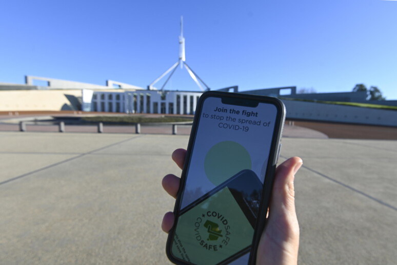 Australia COVID-19 Tracing App © ANSA/EPA