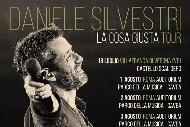 Daniele Silvestri in tour - RIPRODUZIONE RISERVATA