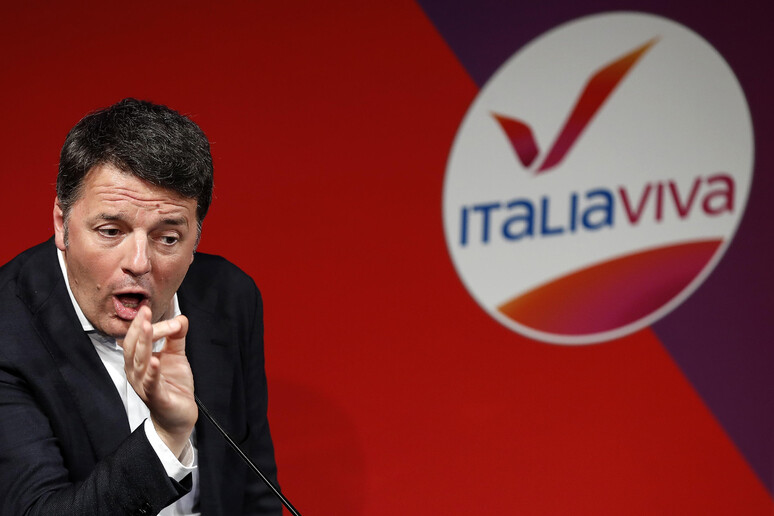 Il leader di Italia Viva Matteo Renzi - RIPRODUZIONE RISERVATA