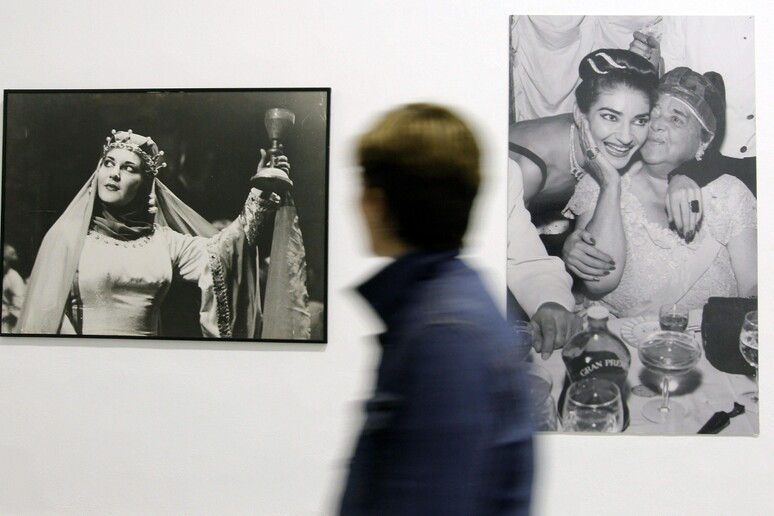Una mostra su Maria Callas (Foto archivio) - RIPRODUZIONE RISERVATA