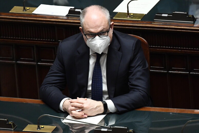 Il ministro dell 'Economia Roberto Gualtieri © ANSA/EPA