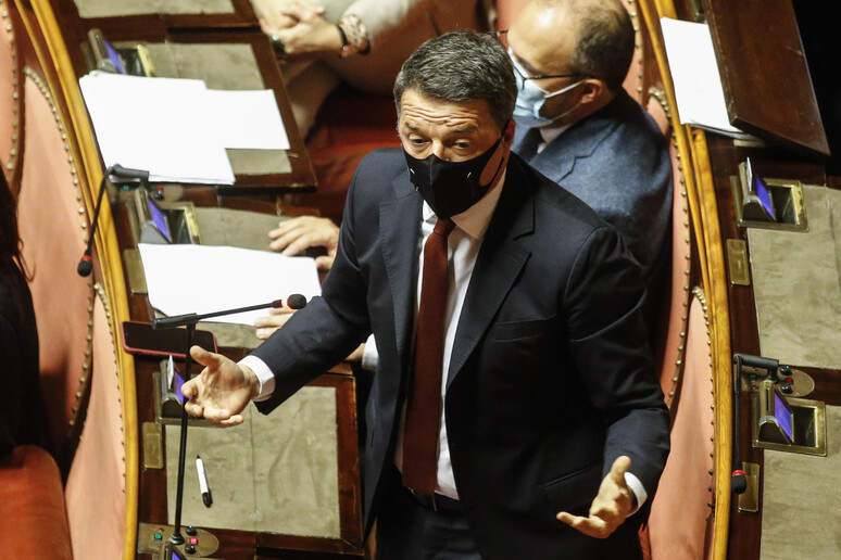 Matteo Renzi in Parlamento - RIPRODUZIONE RISERVATA