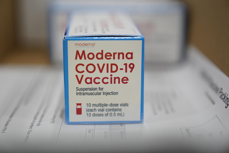 Il vaccino anti-Covid Moderna © ANSA/EPA