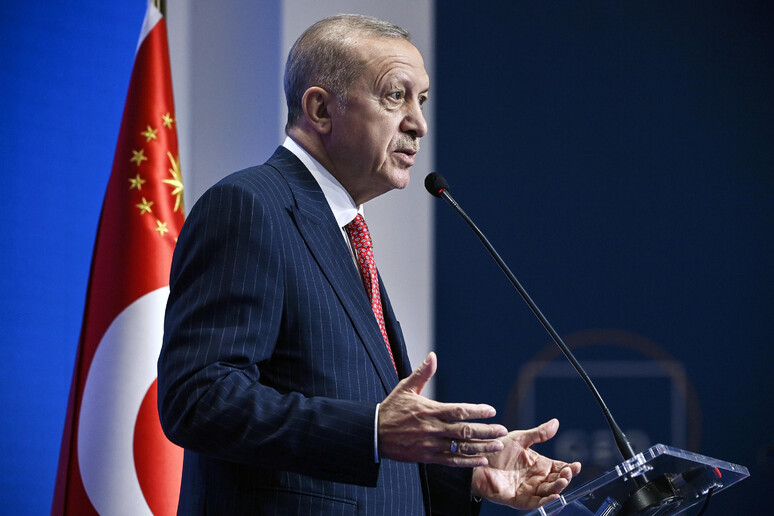 Il presidente turco Recep Tayyip Erdogan -     RIPRODUZIONE RISERVATA