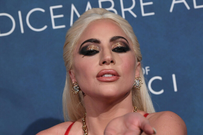 Lady Gaga at the premiere of  'House of Gucci ' in Milan - RIPRODUZIONE RISERVATA