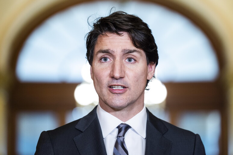 Il premier canadese Trudeau © ANSA/EPA
