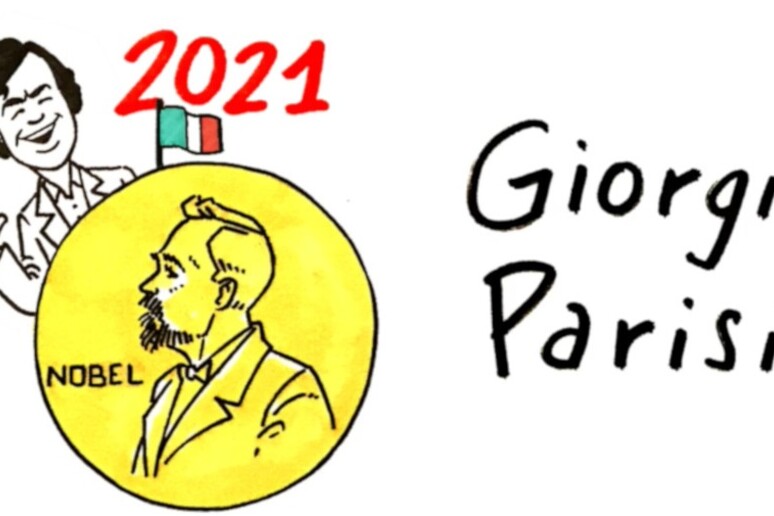 La teoria da Nobel del fisico Giorgio Parisi in un fumetto (fonte: Giorgio Sestili e Giulio Pompei) - RIPRODUZIONE RISERVATA