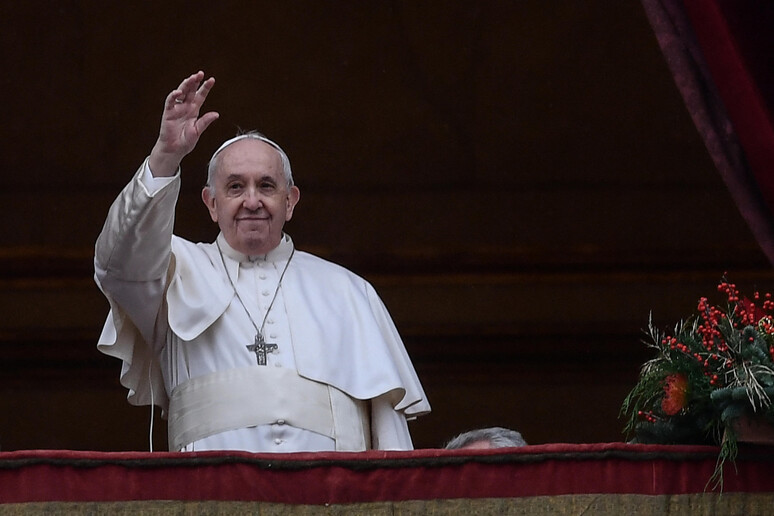 Il Papa © ANSA/AFP