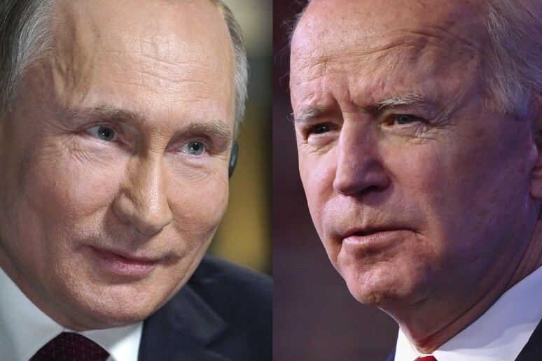 Putin e Biden © ANSA/AFP