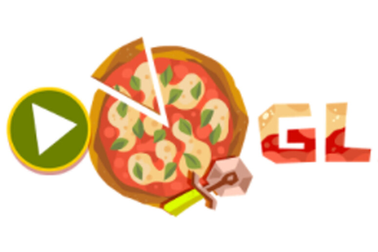 Doodle pizza - RIPRODUZIONE RISERVATA