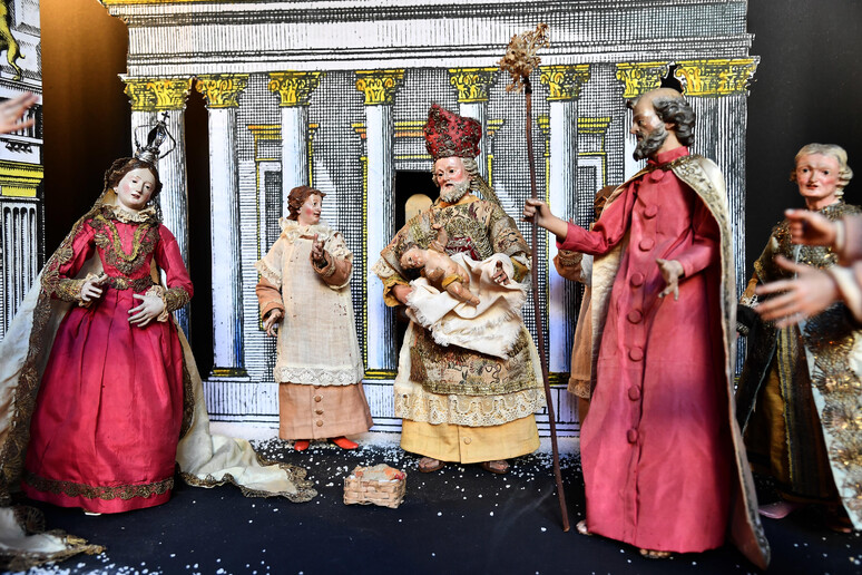 Natale, presepi del barocco genovese in mostra - RIPRODUZIONE RISERVATA