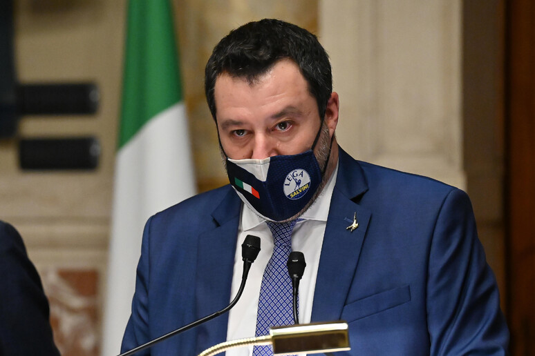 Matteo Salvini © ANSA/ALESSANDRO DI MEO