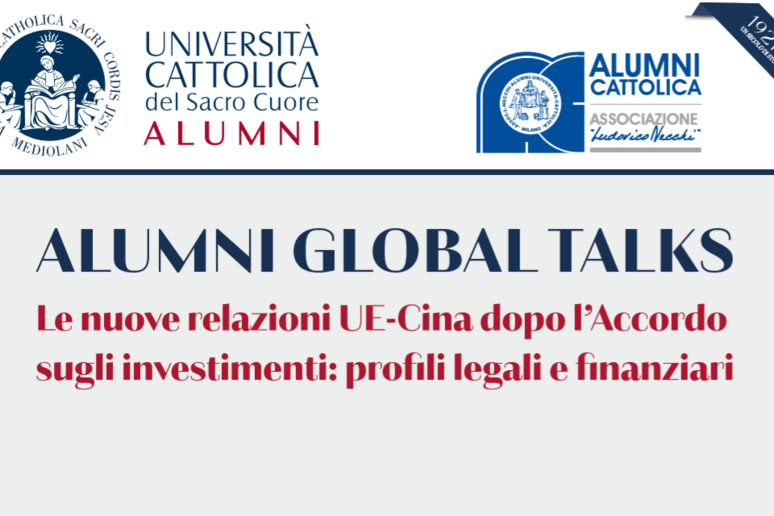Alumni Global Talks - RIPRODUZIONE RISERVATA