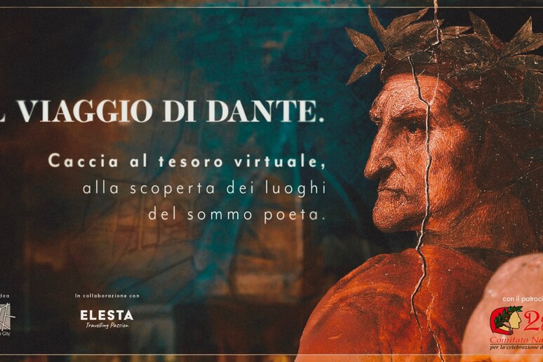 Dante protagonista di una caccia al tesoro virtuale - RIPRODUZIONE RISERVATA