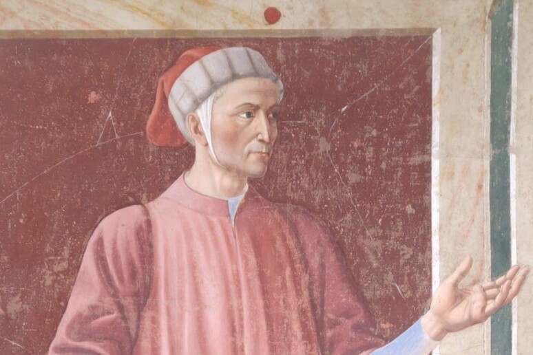 Il Ritratto di Dante di Andrea del Castagno - RIPRODUZIONE RISERVATA