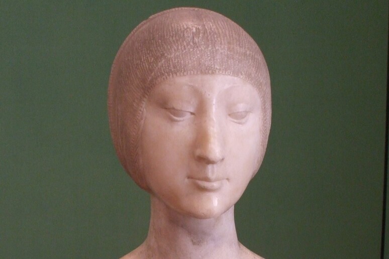 Il busto di Eleonora d 'Aragona - RIPRODUZIONE RISERVATA