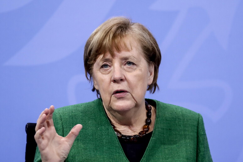 La cancelliera Angela Merkel © ANSA/EPA