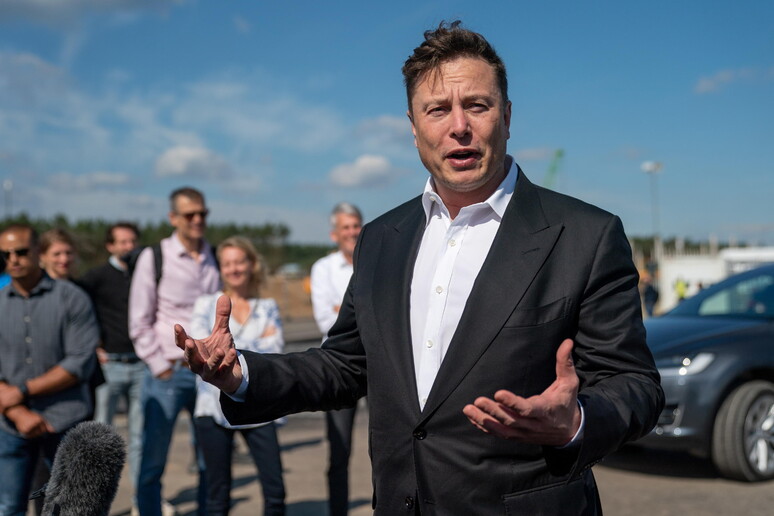 Il fondatore e Ceo di Space X, Elon Musk © ANSA/EPA