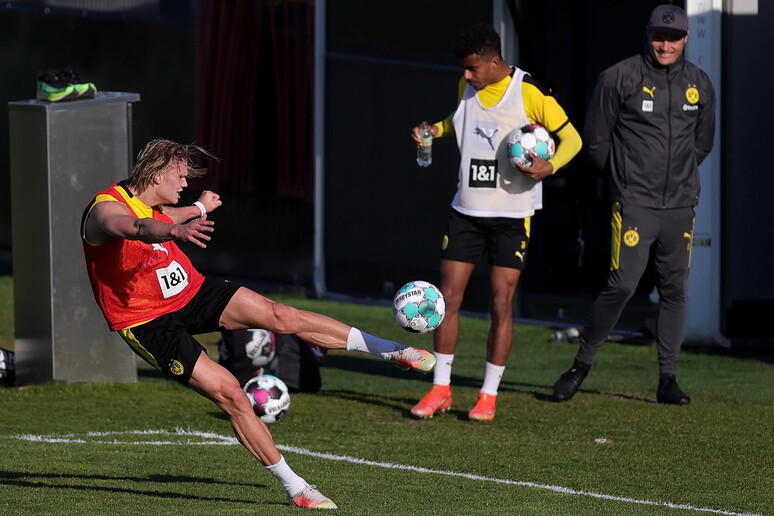 Borussia Dortmund training © ANSA/EPA
