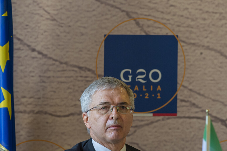 Il ministro dell 'Economia Daniele Franco - RIPRODUZIONE RISERVATA
