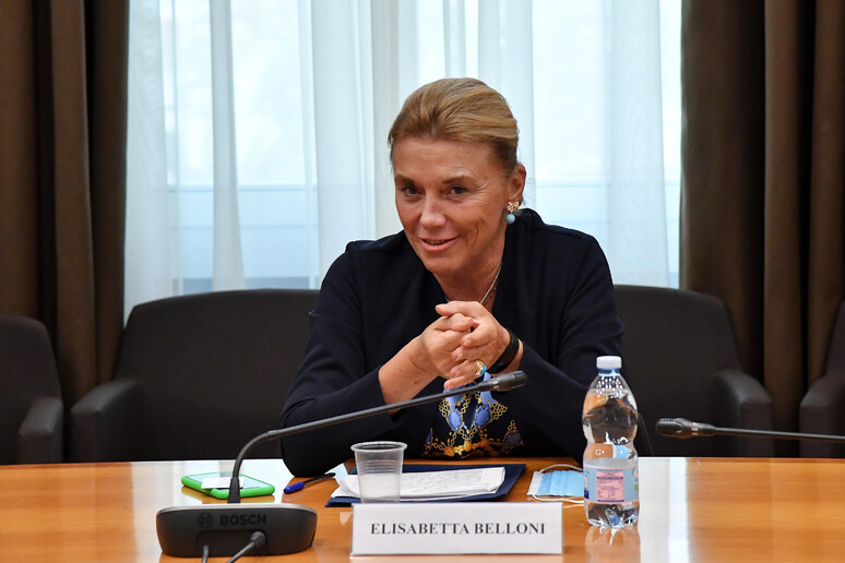 L 'ambasciatore Elisabetta Belloni © ANSA/ANSA/ALESSANDRO DI MEO