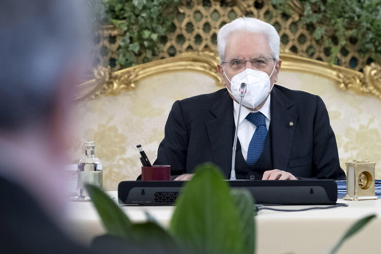 Mattarella convenes Italian Supreme Defense Council © ANSA/EPA