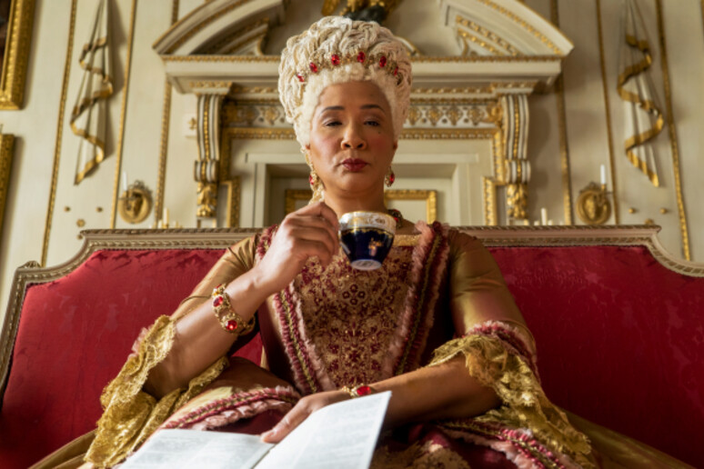 La regina Charlotte di Bridgerton - foto Netflix - RIPRODUZIONE RISERVATA