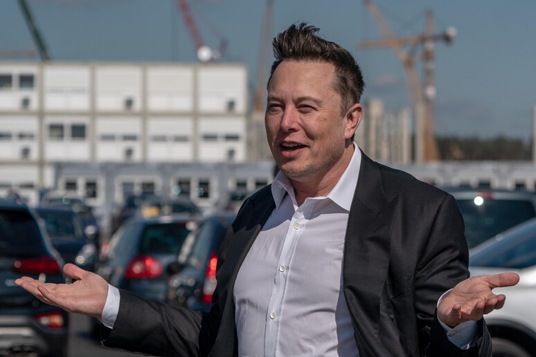 Elon Musk, fondatore di Tesla © ANSA/EPA