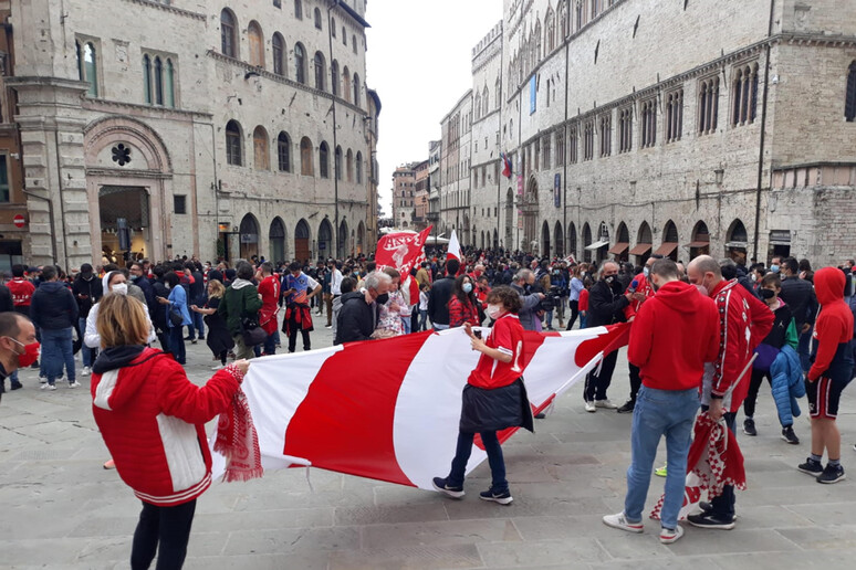 Calcio: il Perugia torna in serie B - RIPRODUZIONE RISERVATA