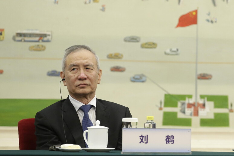 Il vicepremier cinese Liu He © ANSA/EPA