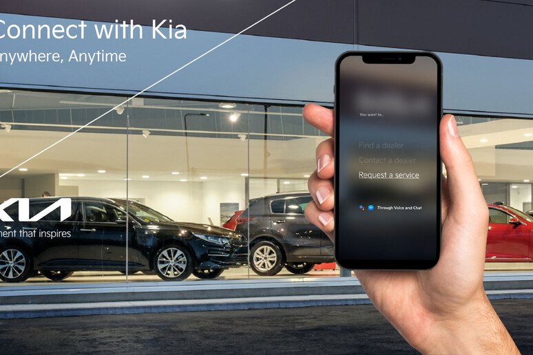 Kia Service, nuova app per richieste di assistenza © ANSA/Kia