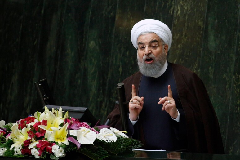 il presidente iraniano Hassan Rohani - RIPRODUZIONE RISERVATA