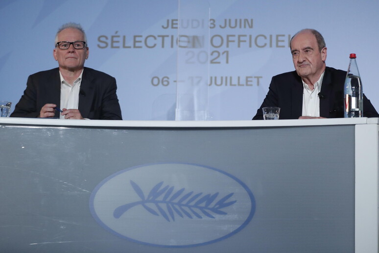 Thierry Fremaux e Pierre Lescure © ANSA/EPA