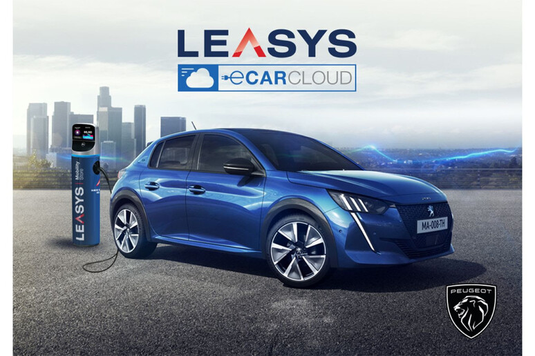 Leasys lancia i nuovi e-CarCloud Peugeot e-208 e DS e-Tense © ANSA/Peugeot
