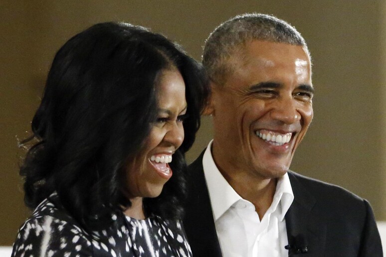 Michelle e Barack Obama - RIPRODUZIONE RISERVATA