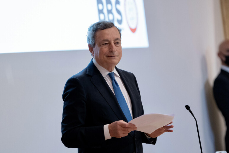 Il presidente del Consiglio Mario Draghi - RIPRODUZIONE RISERVATA