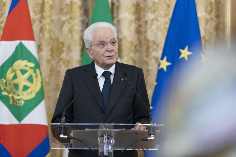 Il presidente della Repubblica, Sergio Mattarella - RIPRODUZIONE RISERVATA