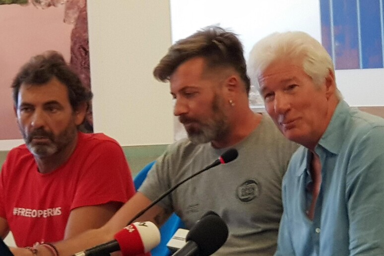 &gt;&gt;&gt;ANSA/RICHARD GERE TESTIMONE CONTRO SALVINI AL PROCESSO OPEN ARMS -     ALL RIGHTS RESERVED