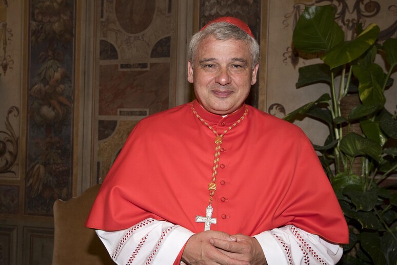 Il cardinale Konrad Krajewski - RIPRODUZIONE RISERVATA