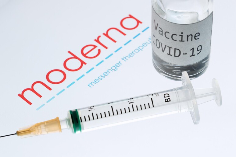Il vaccino Moderna © ANSA/AFP