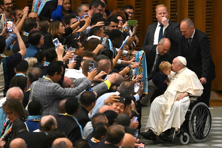 Papa Francesco © ANSA/AFP