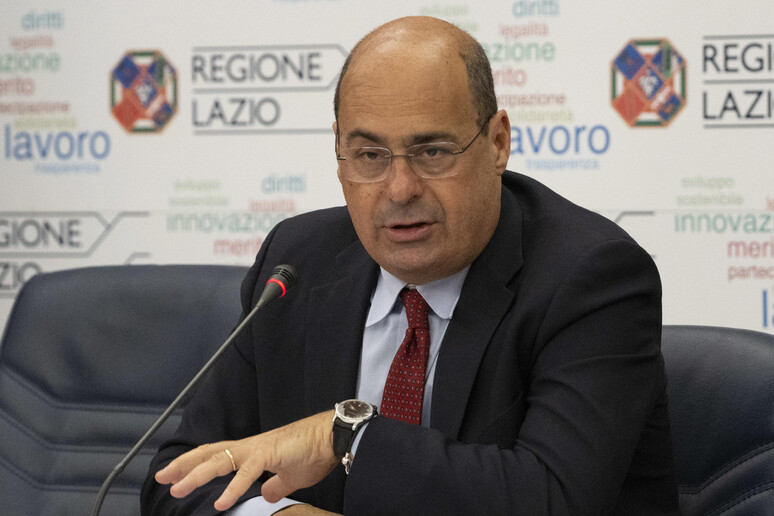 Il presidente della Regione Lazio, Nicola Zingaretti, foto di archivio - RIPRODUZIONE RISERVATA