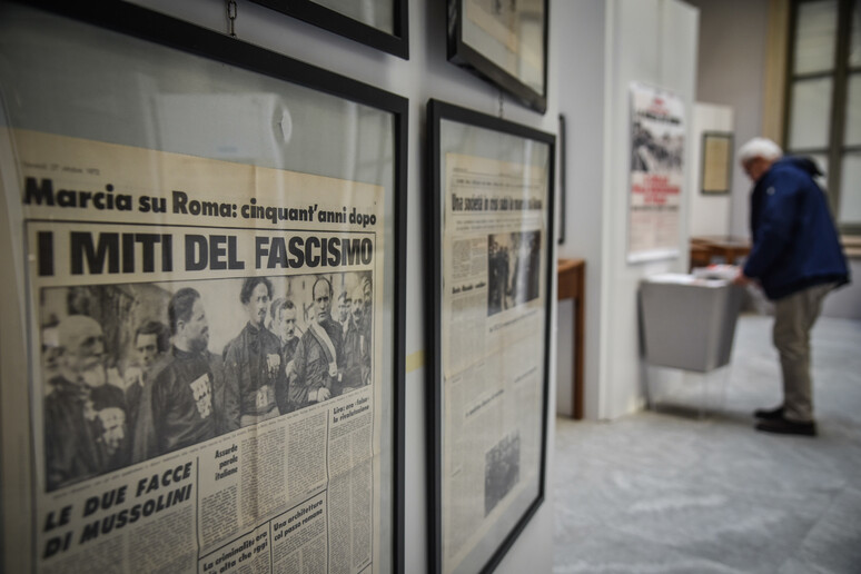 'La marcia su Roma: Il crollo della democrazia in Italia ' mostra al Museo del Risorgimento per il centenario della Marcia su Roma - RIPRODUZIONE RISERVATA
