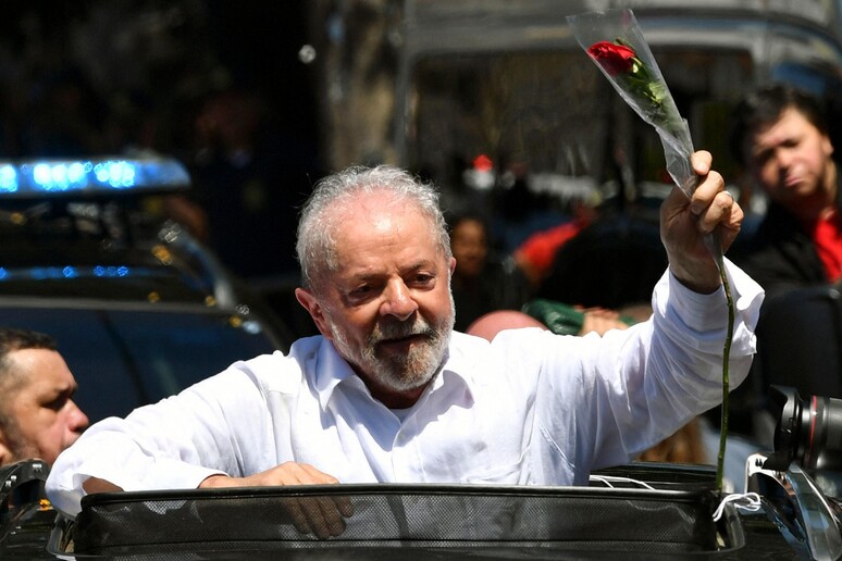 Lula:  'oggi il giorno più importante della mia vita ' © ANSA/AFP