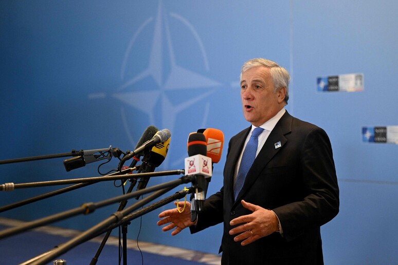 Il ministro degli Esteri Antonio Tajani © ANSA/AFP