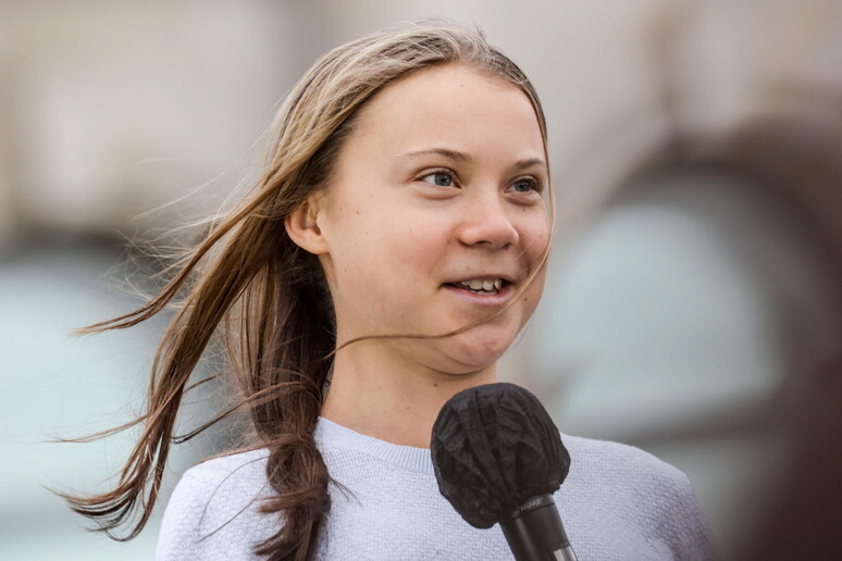 Greta Thunberg - RIPRODUZIONE RISERVATA