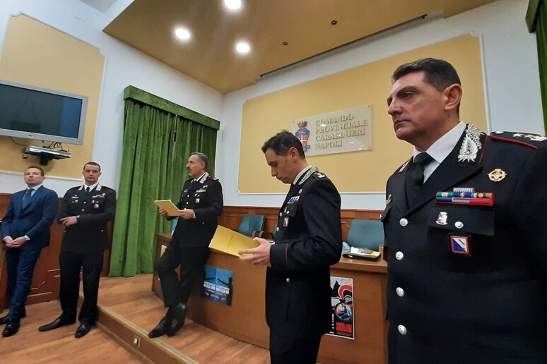 Carabinieri: bilancio di fine annio 2022 con il comandante dei carabinieri di Napoli generale Enrico Scandone - RIPRODUZIONE RISERVATA